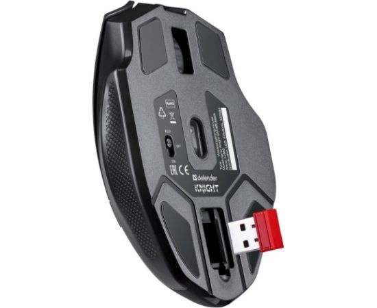 MOUSE DEFENDER GM-885 KNIGHT RF BEZPRZEWODOWA 3200dpi 8P BLACK