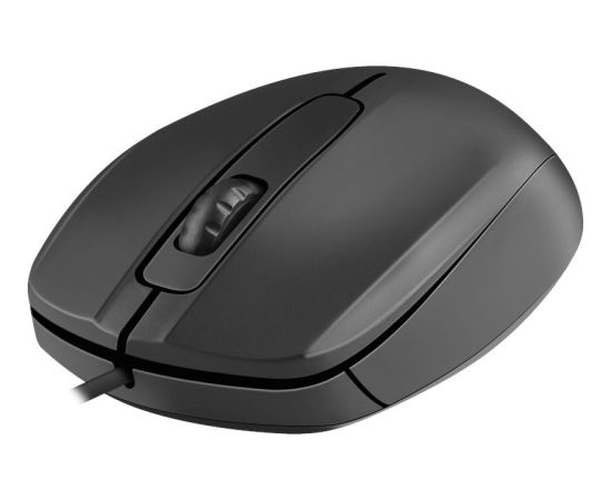 MOUSE DEFENDER ALPHA MB-507 OPTICAL 1000dpi 3P BLACK SILENT CLICK