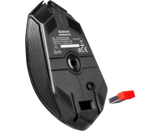 MOUSE DEFENDER GM-126 TISA RF+BT OPTIC 1600dpi 6P BLACK