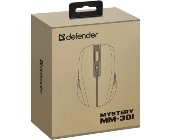 MOUSE DEFENDER MYSTERY MM-301 RF+BT PURPLE 1600dpi 6P