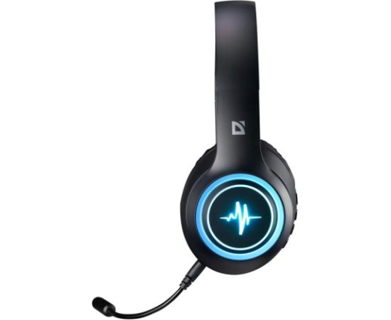 HEADPHONES DEFENDER BLUETOOTH FREEMOTION B571 BLACK LED