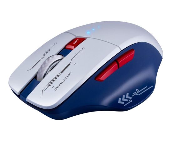 MOUSE DEFENDER GM-126 TISA RF+BT OPTIC 1600dpi 6P WHITE