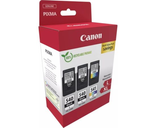 Canon PG-540L/CL-541XL (5224B017) Ink Cartridge Multipack, BK/CMY