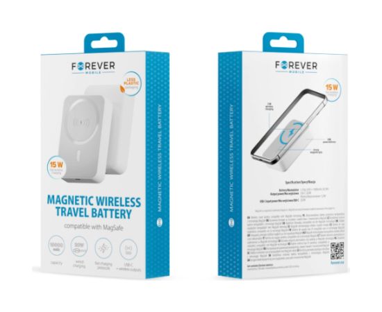 Forever MATB-400 Беспроводной Повербанк 20W 10000mAh