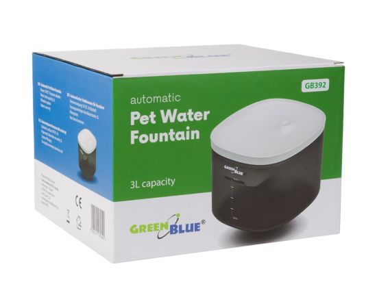 GreenBlue Automatic Water Dispenser/Pet Drinker, 3L, USB 5V1A, GB392