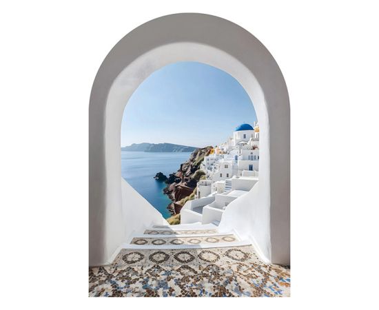 Foto glezna 70x100 arka Oia