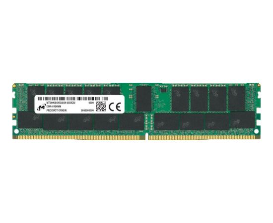 Server Memory Module MICRON DDR4 32GB RDIMM/ECC 3200 MHz CL 22 1.2 V MTA18ASF4G72PDZ-3G2T