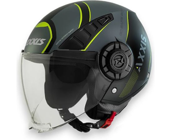 Axxis Helmets, S.a Metro Techno (M) B3 FluorYellowMat ķivere