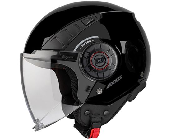 Axxis Helmets, S.a Metro Solid (M) A1 Black ķivere