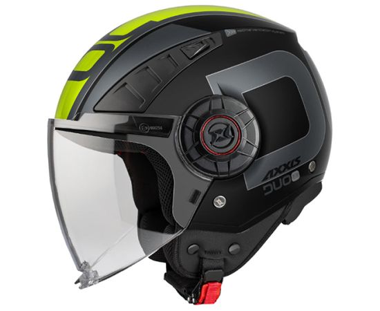 Axxis Helmets, S.a Metro Duo (XL) B13 YellowMat ķivere