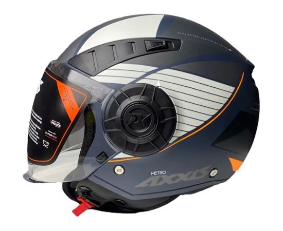 Axxis Helmets, S.a Metro Bird (XL) B0 WhiteMat ķivere