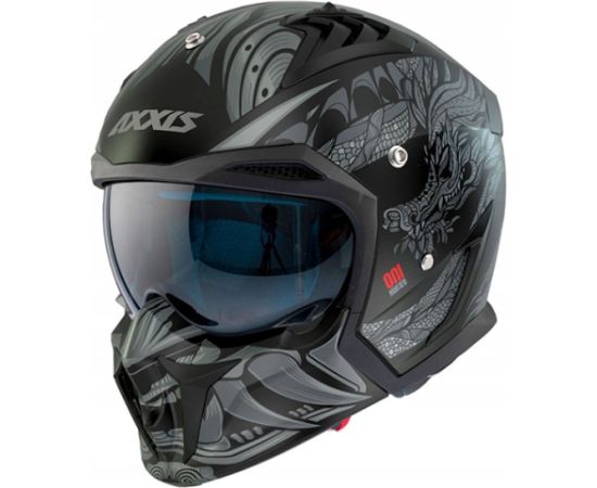 Axxis Helmets, S.a Hanter SV ONI (XS) B2 GreyMat ķivere