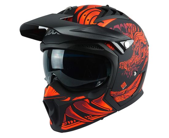 Axxis Helmets, S.a Hanter SV ONI (S) B5 RedMat ķivere