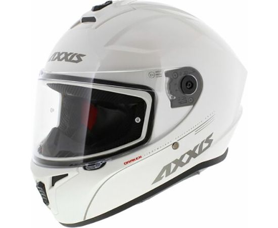 Axxis Helmets, S.a Draken Solid V2 (M) PearlWhite ķivere