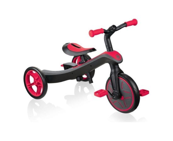 Trīsritenis, ritošā daļa Globber Explorer Trike Red 630-102 HS-TNK-000013814