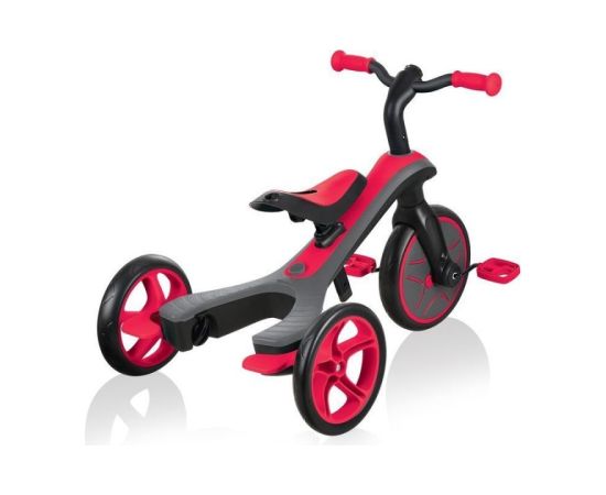 Trīsritenis, ritošā daļa Globber Explorer Trike Red 630-102 HS-TNK-000013814