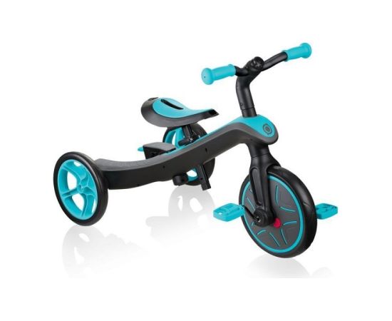 Trīsritenis, ritošā daļa Globber Explorer Trike Teal 630-105 HS-TNK-000013813