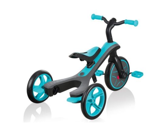 Trīsritenis, ritošā daļa Globber Explorer Trike Teal 630-105 HS-TNK-000013813