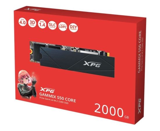 ADATA XPG GAMMIX S50 M.2 SSD 2000GB PCIe 4x4 3500/2800 Mb/s