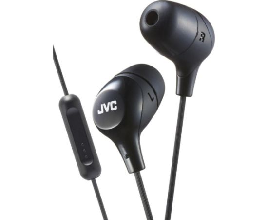 JVC HA-FX38M-B-E Marshmallow наушники с пультом и микрофоном