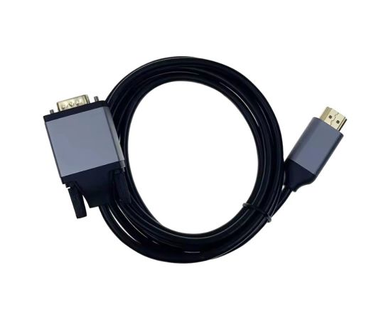 RoGer HD2VGCAB HDMI uz VGA Kabelis 1,8m / 1080p60Hz / Peleks