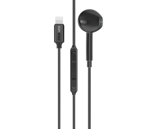 Promate MonoPod Ergonomic Mono MFI Certified In-Ear Vadu Austiņas Lightning  / 1.3m