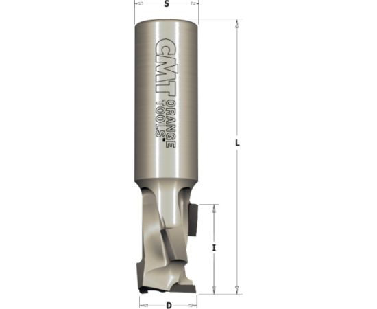 Frēze urbim CMT; S=12 mm; D=12 mm