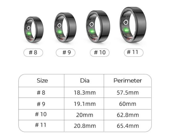 Maxlife MXSR-100 Viedgredzens / izmērs 8