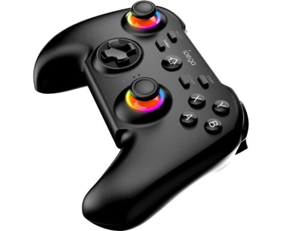 iPega PG-9115 Bluetooth RGB Universāls Bezvadu Spēļu Kontrolieris priekš Android / iO / PS3 / PS4 / PC / N-Switch ar Turētāju Viedtālrunim