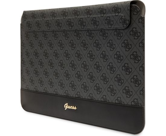 Guess Sleeve GUCS14PS4SGK 14" czarny| black 4G Stripe Metal Logo