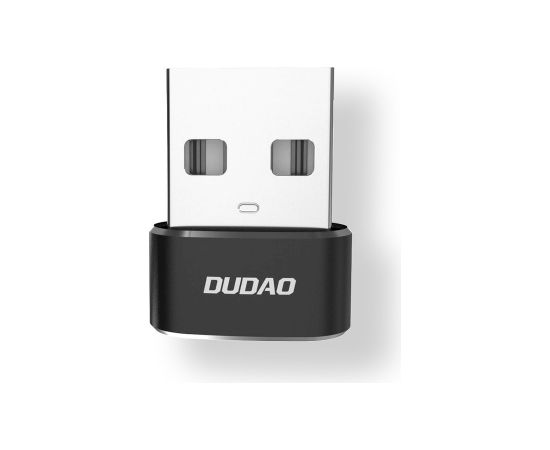 Dudao adapteris USB Type-C uz USB adapteris melns (L16AC melns)