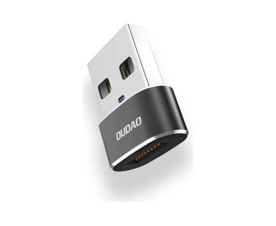 Dudao adapteris USB Type-C uz USB adapteris melns (L16AC melns)