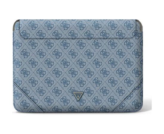 Оригинальный GUESS Laptop Sleeve 4G Uptown Triangle Logo GUCS14P4TB 13|14 дюймов синий