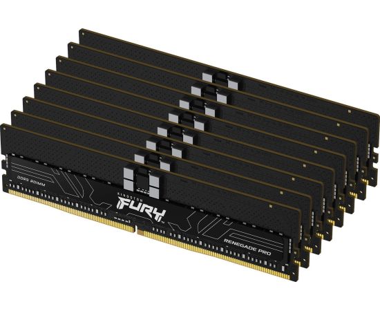 Kingston FURY DDR5 - 256GB - 5600 - CL - 36 (8x 32 GB) Octo-Kit, RAM (black, KF556R36RBK8-256, Renegade PRO, INTEL XMP)