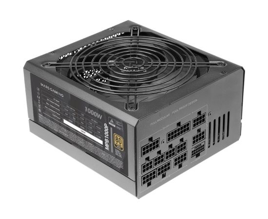 Tacens Mars Gaming MPB1000P power supply unit 1000 W 24-pin ATX ATX Black