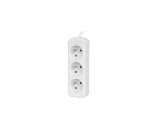 LANBERG POWER STRIP 1.5M BLACK, 3X 230V PL