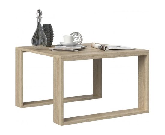 Top E Shop MODERN MINI table 67x67x40 cm Sonoma oak