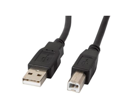 Lanberg CA-USBA-11CC-0010-BK USB cable 1 m 2.0 USB B Black