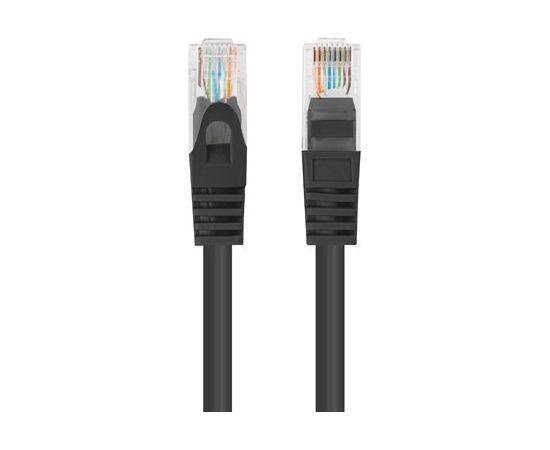 Lanberg PCU6-20CC-0200-BK networking cable Black 2 m Cat6 U/UTP (UTP)