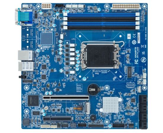 Płyta główna Gigabyte MX34-BS0(MR) 1x LGA1700 Intel Xeon E-24XX C262 (4x DIMM, 8x SATA, 1xM.2, 2x1Gbe, IPMI, mATX)