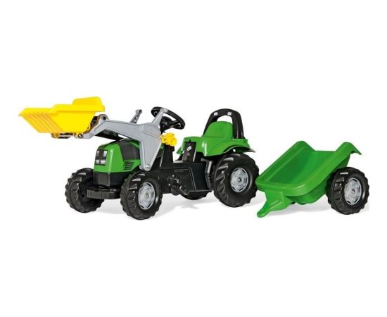 Rolly Toys Traktor Deutz-fahr Kid Z Przyczepką