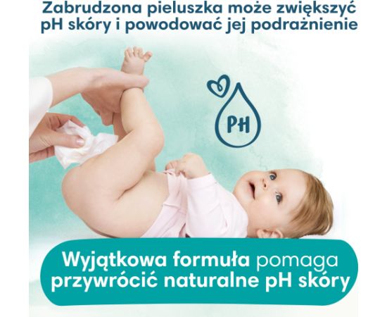 Pampers Harmonie Protect & Care Chusteczki nawilżane 44 szt.