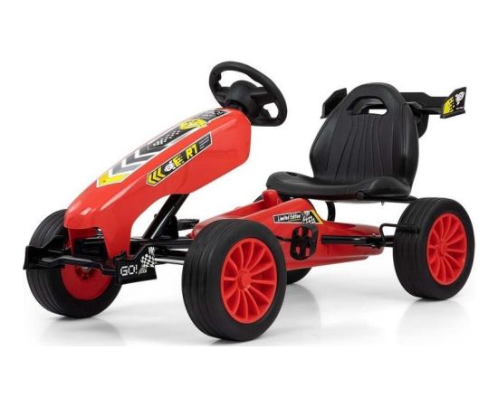 Milly Mally Gokart na pedały Rocket Red #B1