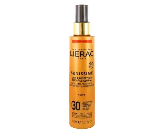 Lierac Sunissime Anti-Age Global Protective Body Milk SPF30 150 ml