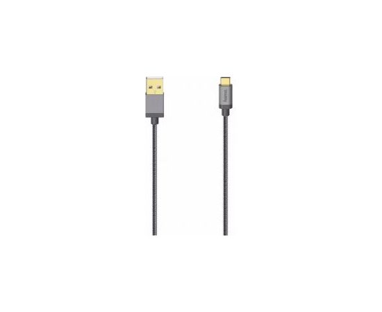 Hama   USB cable USB 2.0 0.75 m USB C USB A