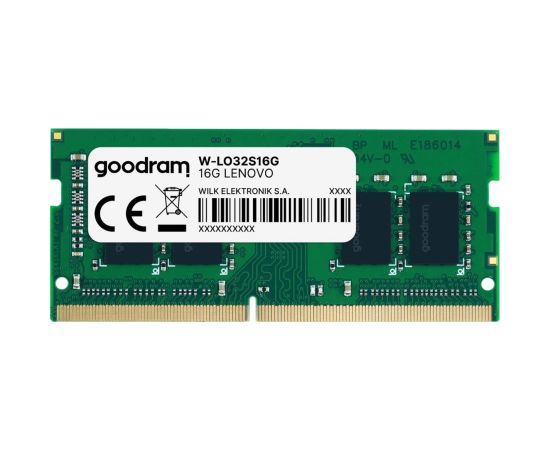 GOODRAM DED. 16GB DDR4 SODIMM LENOVO