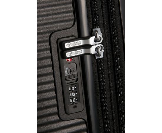 Walizka duża American Tourister Soundbox - bass black