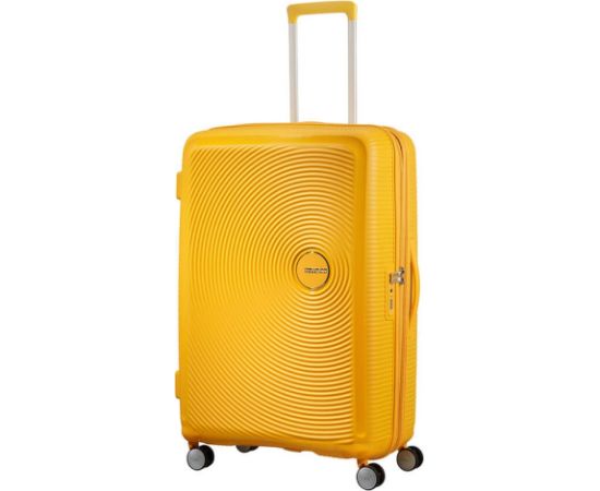 Walizka duża American Tourister Soundbox - golden yellow