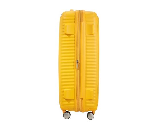 Walizka duża American Tourister Soundbox - golden yellow