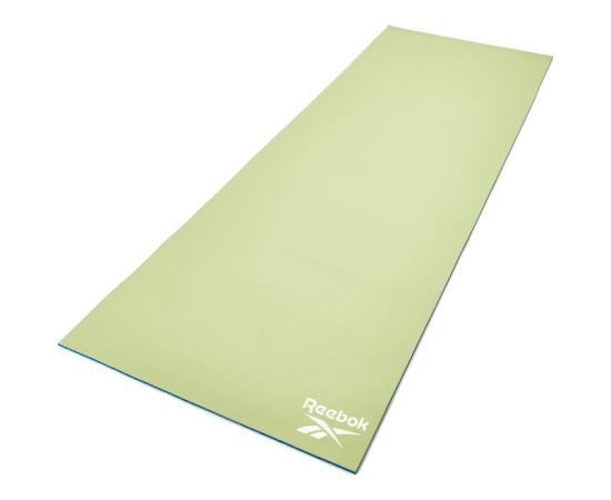 Yoga mat REEBOK RAYG-11060BLGN double sided blue/green